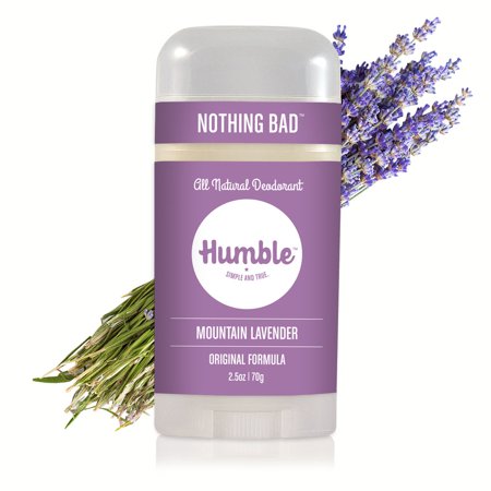 Humble Brands Natural Deodorant – Mountain Lavender, 2.5 oz