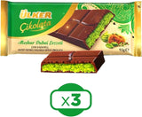 Ulker Dubai Chocolate Bar Pistachio with Premium Pistachio 3.28 Fl Oz