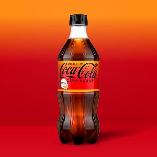 Coke Orange Cream 20oz Zero Sugar