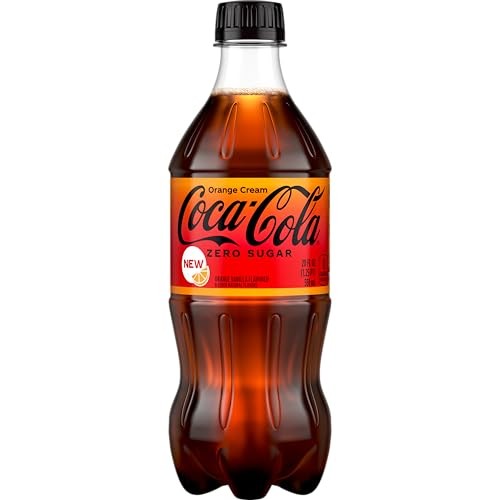 Coke Orange Cream 20oz Zero Sugar