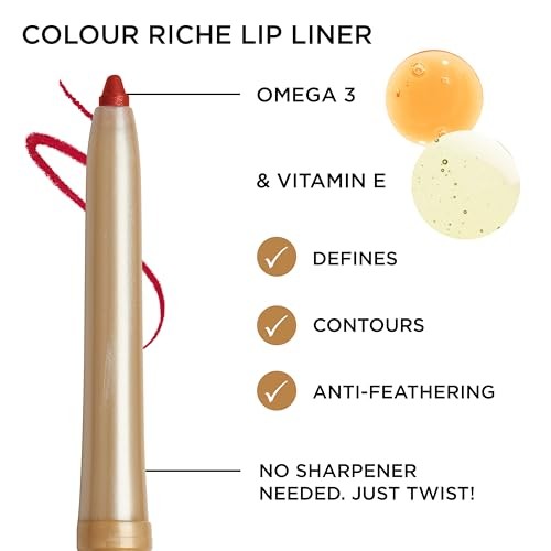 L'Oreal Paris Colour Riche Lip Liner Worth It Intense