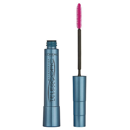 L'Oréal Paris Telescopic Waterproof Mascara, Black, 0.24 Fl Oz