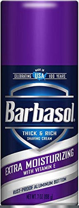 Barbasol Extra Moisturizing Shave Cream, 7 oz