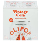 OLIPOP Prebiotic Soda – Vintage Cola, 12 fl oz