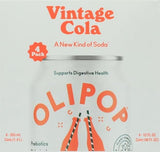 OLIPOP Prebiotic Soda – Vintage Cola, 12 fl oz