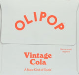 OLIPOP Prebiotic Soda – Vintage Cola, 12 fl oz