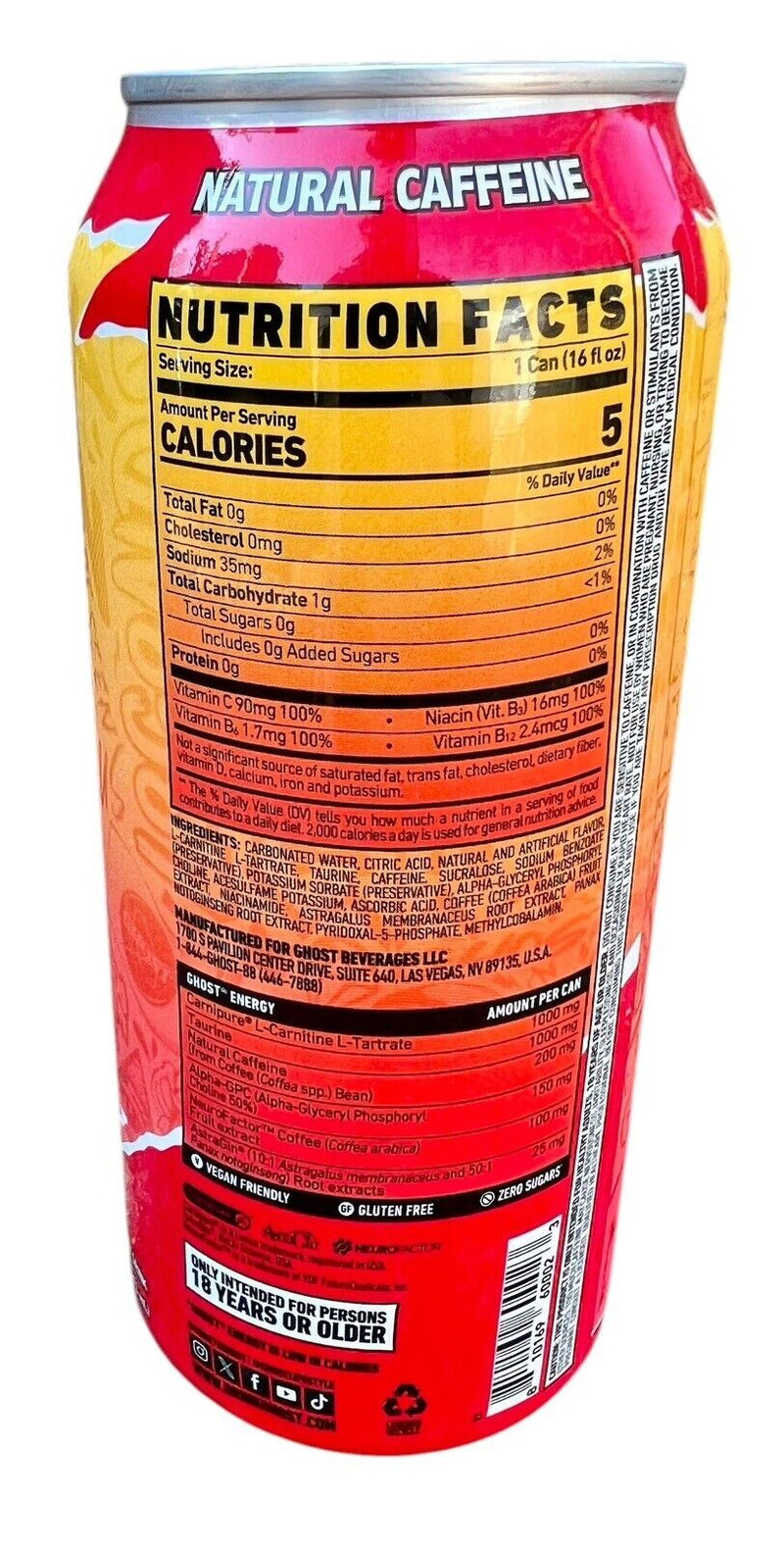 Ghost Energy Strawbango