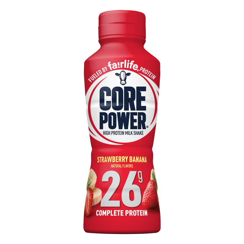 Core Power by fairlife Protein Shake, 26 g Protein, Strawberry Banana, 14 fl oz