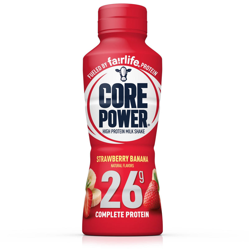 Core Power by fairlife Protein Shake, 26 g Protein, Strawberry Banana, 14 fl oz