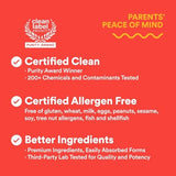 SmartyPants Kids Plus Multivitamin & Omegas Gummies with Vitamins C, D3, B12 & Zinc - 60ct