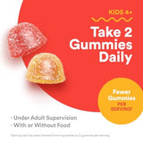 SmartyPants Kids Plus Multivitamin & Omegas Gummies with Vitamins C, D3, B12 & Zinc - 60ct