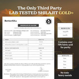Better Alt Pure Himalayan Shilajit Gold+ 1.06oz