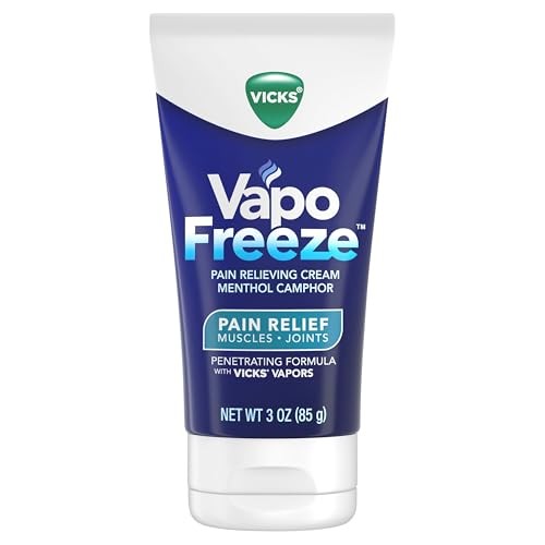 Vicks VapoFreeze Muscle & Joint Topical Pain Cream Menthol - 3.0 oz Vicks VapoFreeze Muscle & Joint Topical Pain Cream Menthol - 3.0 oz