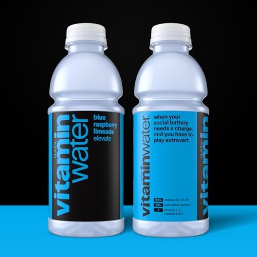 Vitaminwater Elevate Blue Raspberry Limeade 20oz