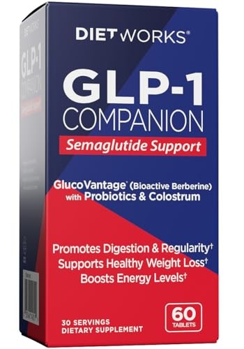 DietWorks GLP-1 Companion 60 Count Boosts Energy Levels