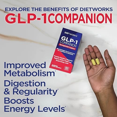 DietWorks GLP-1 Companion 60 Count Boosts Energy Levels