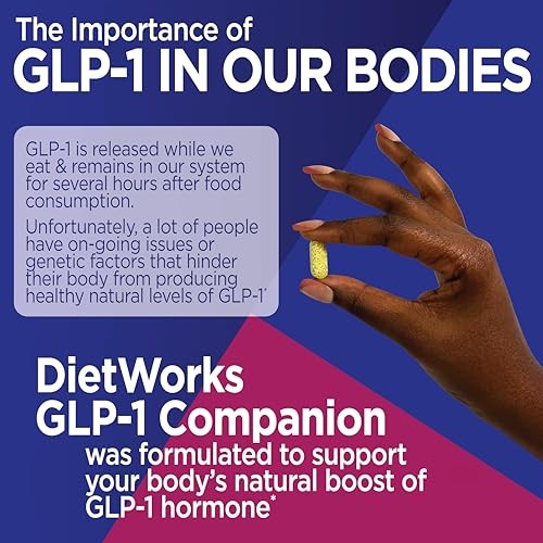 DietWorks GLP-1 Companion 60 Count Boosts Energy Levels