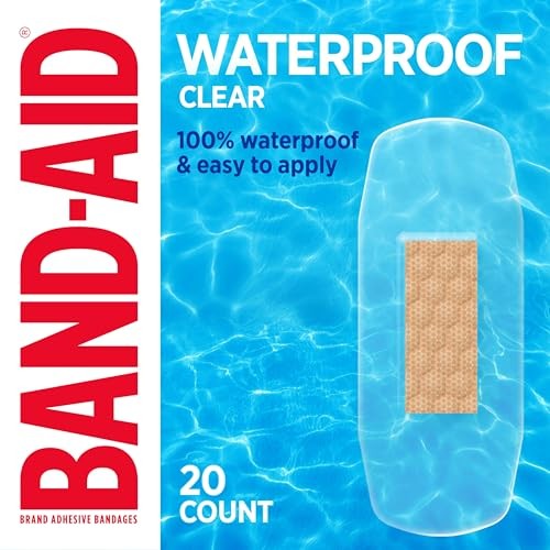 Band-Aid Brand Adhesive Bandages for Sensitive Skin, Assorted Sizes, 20 CT