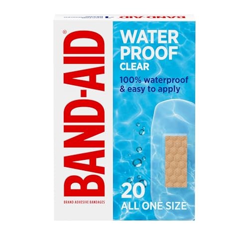 Band-Aid Brand Adhesive Bandages for Sensitive Skin, Assorted Sizes, 20 CT