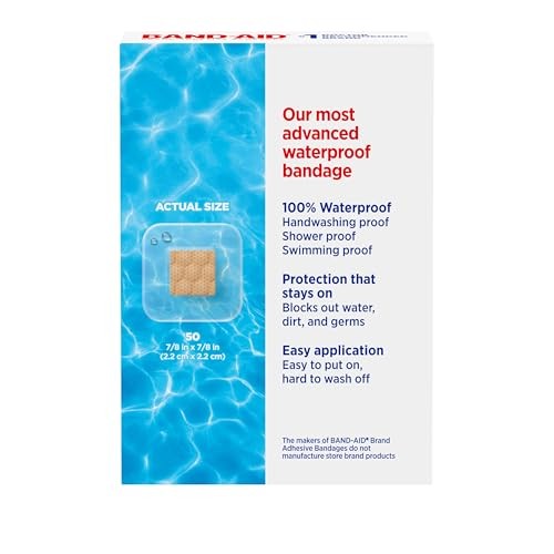 Baind-Aid Waterproof, Small Spot, 50 CT