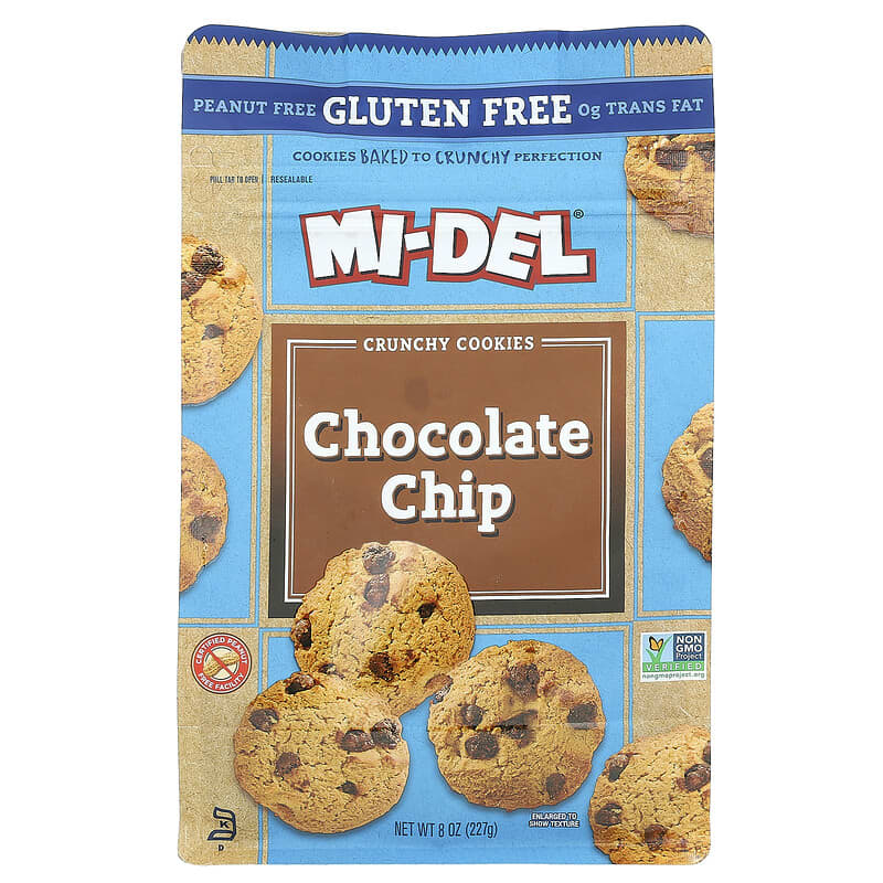 Mi-Del Chocolate Chip Gluten Free Cookies 8oz