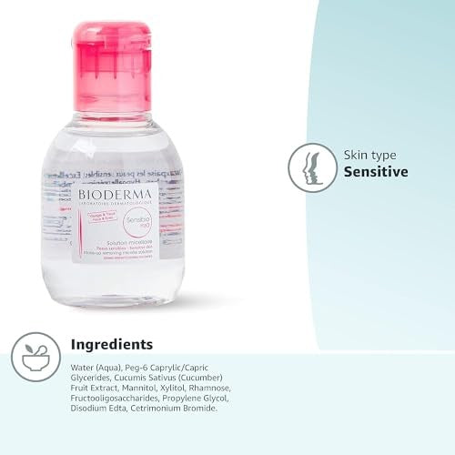 Bioderma Sensibio H2O Cleansing Micellar Water for Sensitive Skin 100ml