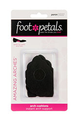 Foot Petals Amazing Arches Women's Arch Support Cushions Black