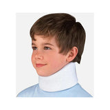 FLA Orthopedics Microban Cervical Collar, White, Pediatric, 2.5 in