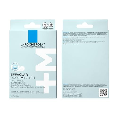 La Roche-Posay Effaclar Unspot Acne Pimple Patches, 22 ct