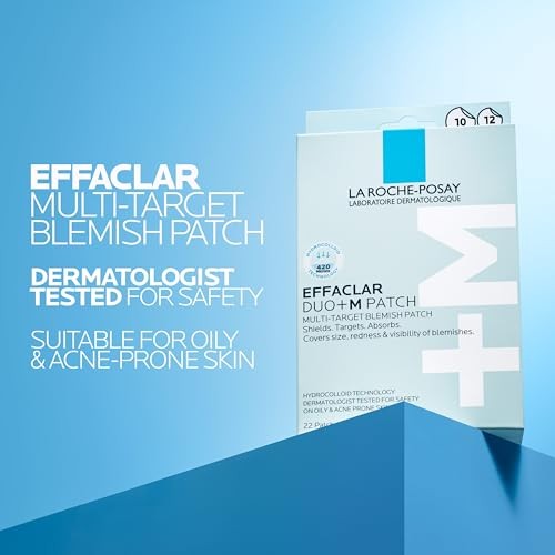 La Roche-Posay Effaclar Unspot Acne Pimple Patches, 22 ct