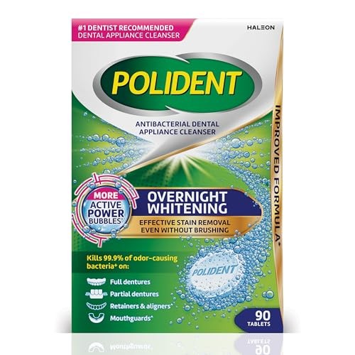 Polident Overnight Cleanser - 90ct