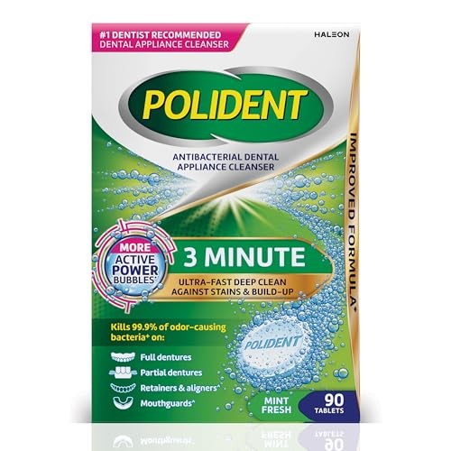 Polident 3 Minute Daily Cleanser, 90 CT