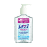 Purell Advanced Refreshing Hand Sanitizer Gel with Pump, 8 fl oz