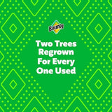 Bounty Select-a-Size 2-Ply Double-Roll Paper Towels, 2 Triple Rolls/123 Sheets per Roll, White