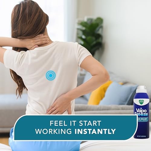 Vicks Vapo Freeze Pain Reliever Spray - 3oz