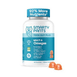SmartyPants Teen Guy Plus Multivitamin & Omegas Gummies with Vitamins C, D3, B12 & Zinc Pineapple Orange 60ct