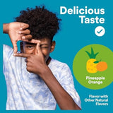 SmartyPants Teen Guy Plus Multivitamin & Omegas Gummies with Vitamins C, D3, B12 & Zinc Pineapple Orange 60ct