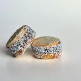 Manso Bakery Alfajor Sandwich Cookie Bite Filled with Dulce De Leche and Coconut Flakes, 20 ct