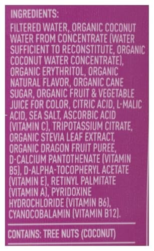Roar Organic Dragon Fruit Punch Hydration Flavored Water, 18 oz