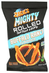 Zack's Mighty Rolled Tortilla Chips, Buffalo Ranch 7 Oz