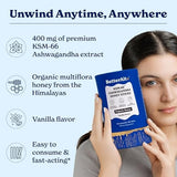 Betteralt KSM-66 Ashwagandha Honey Sticks For Relaxation and Focus 30 Sticks