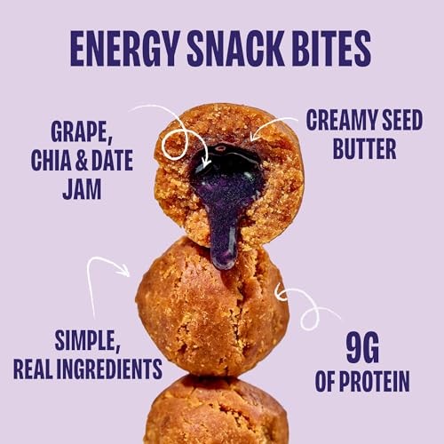 Smash Foods Gluten Free Peanut Butter and Concord Grape Jam Bites - 5ct