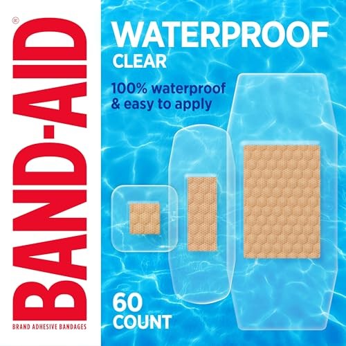 Band-Aid Brand Skin-Flex Adhesive Bandages, Assorted Sizes, 60 CT