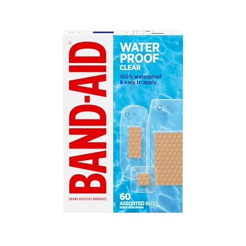 Band-Aid Brand Skin-Flex Adhesive Bandages, Assorted Sizes, 60 CT