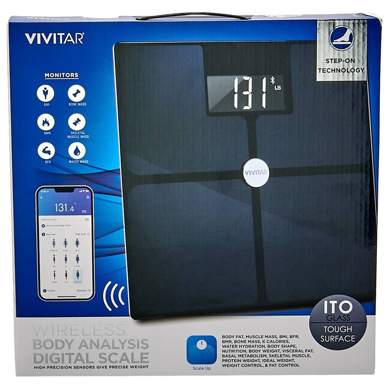 Vivitar(R) Wireless Body Analysis Scale