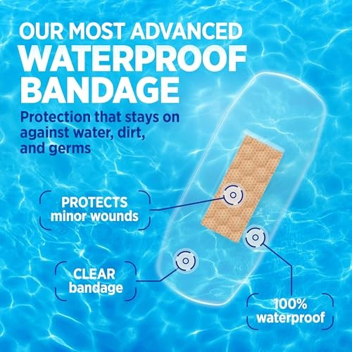 Band-Aid Brand Water Block Flex Adhesive Bandages, Extra Large, 6 CT