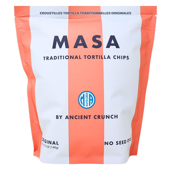 Ancient Crunch Masa Traditional Tortilla Chips Original, 140g