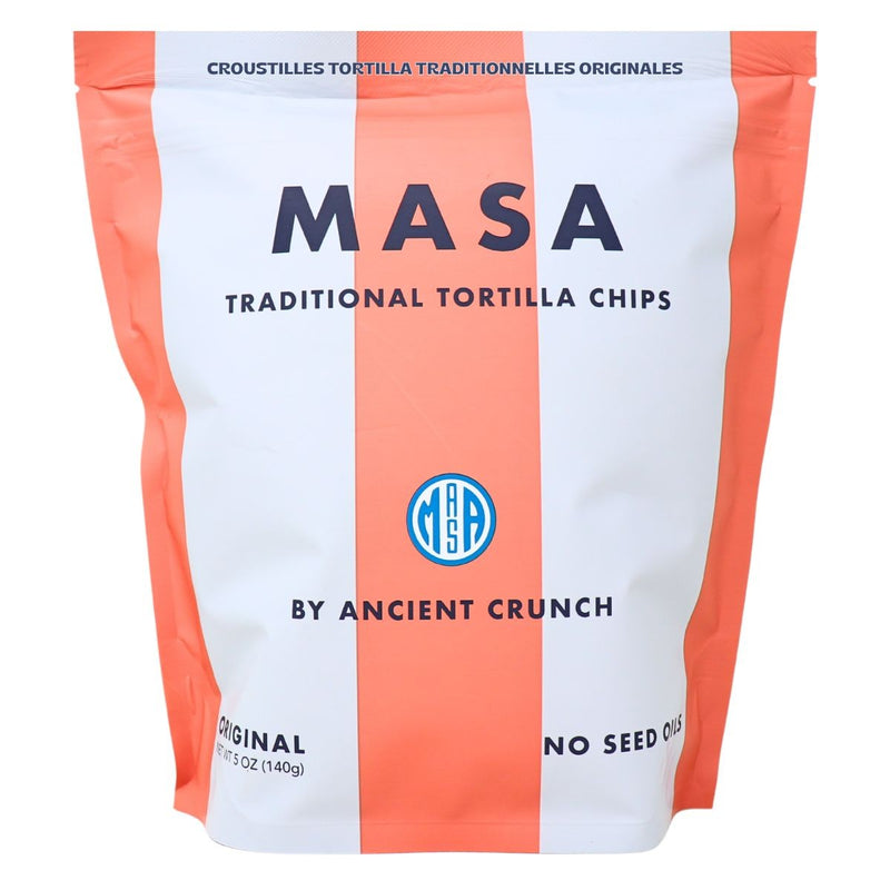 Ancient Crunch Masa Traditional Tortilla Chips Original, 140g