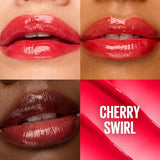 Maybelline Lifter Glaze Hydrating Lip Gloss Oil Balm, Cherry Swirl 04, 0.1 oz