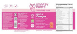 SmartyPants Teen Girl Plus Multivitamin & Omegas Gummies with Vitamin C, D3, B12 & Zinc Mango Orange 60ct